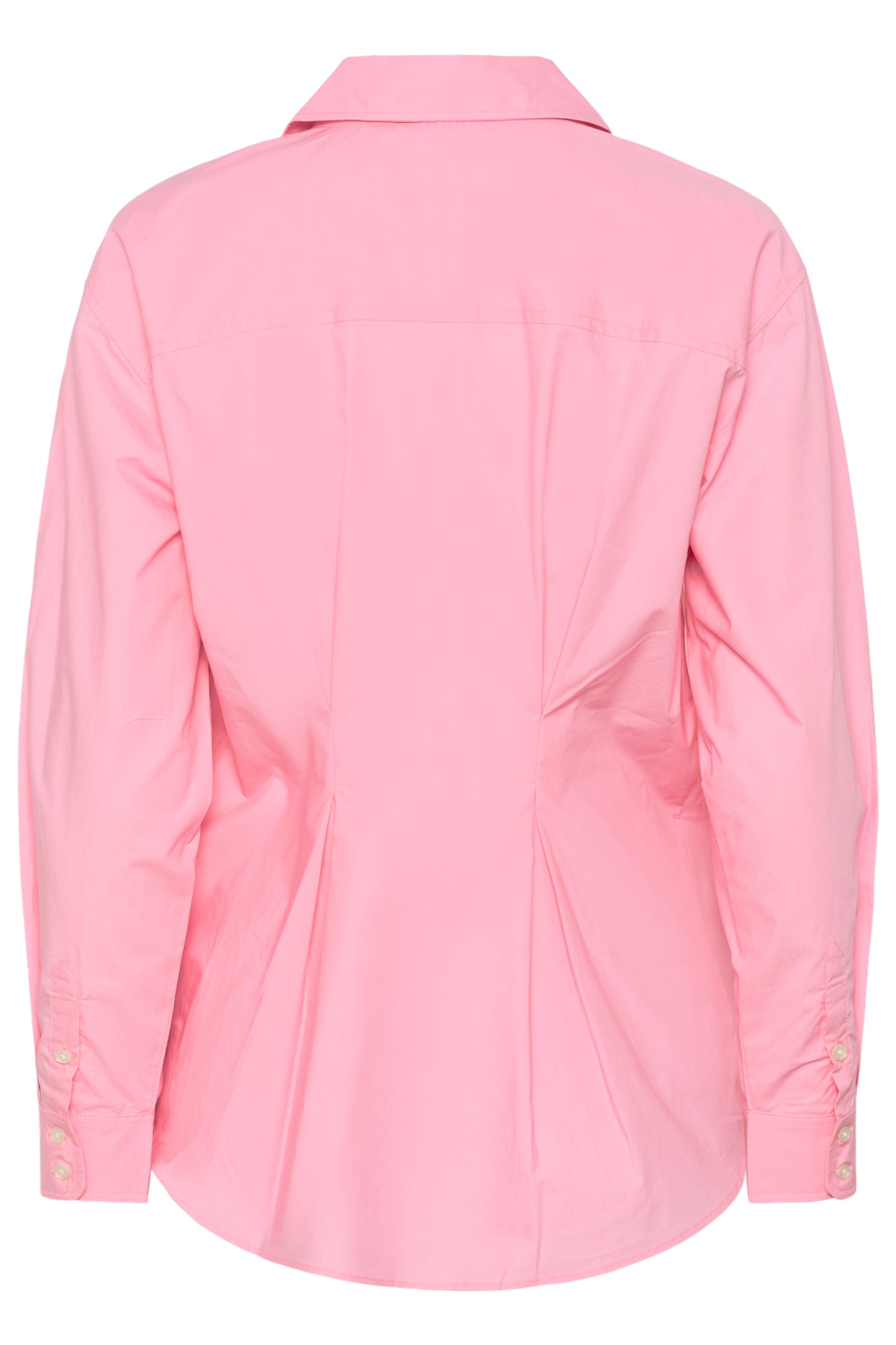Leloiw Dallas Pleated Shirt | Candy Pink