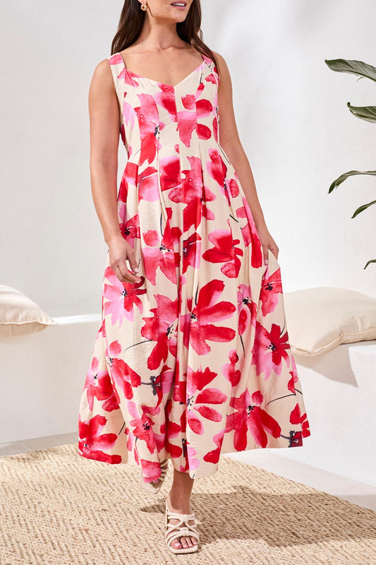 Chloe Maxi Dress | Poppies Canvas