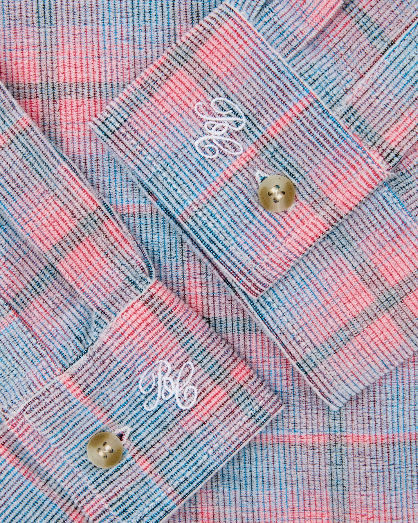 Cabin Shirt | Pink Cord Plaid