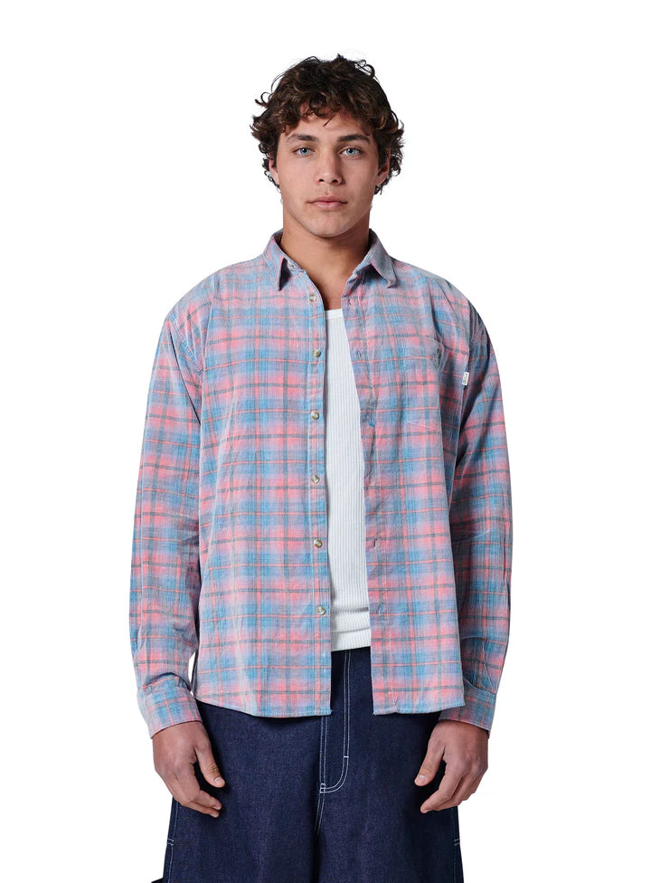 Cabin 2.0 Shirt Pink | Corduroy Plaid