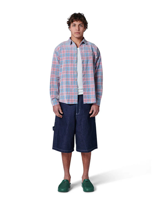 Cabin 2.0 Shirt Pink | Corduroy Plaid