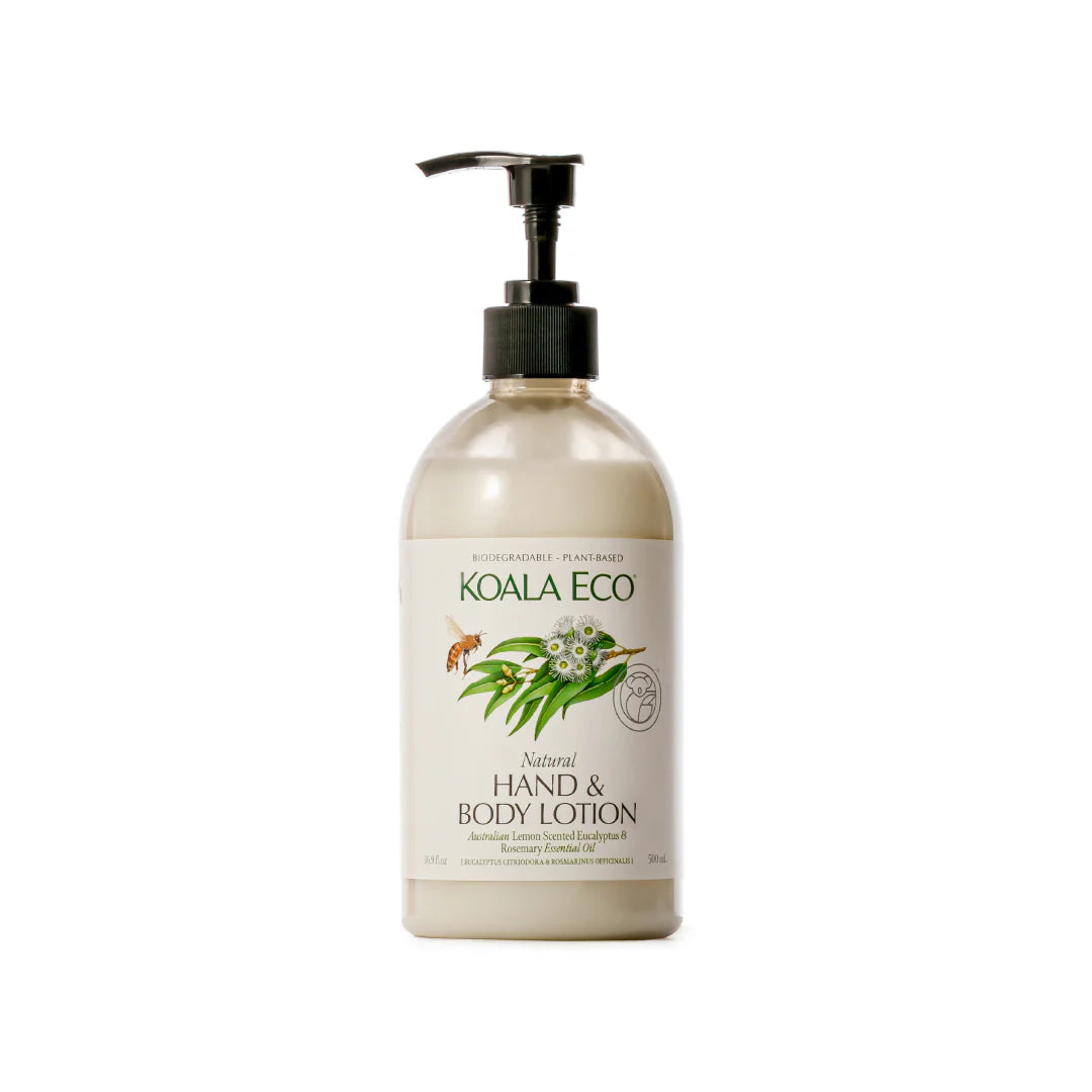 Hand and Body Lotion | Lemon Scented Eucalyptus, Rosemary Essential Oil