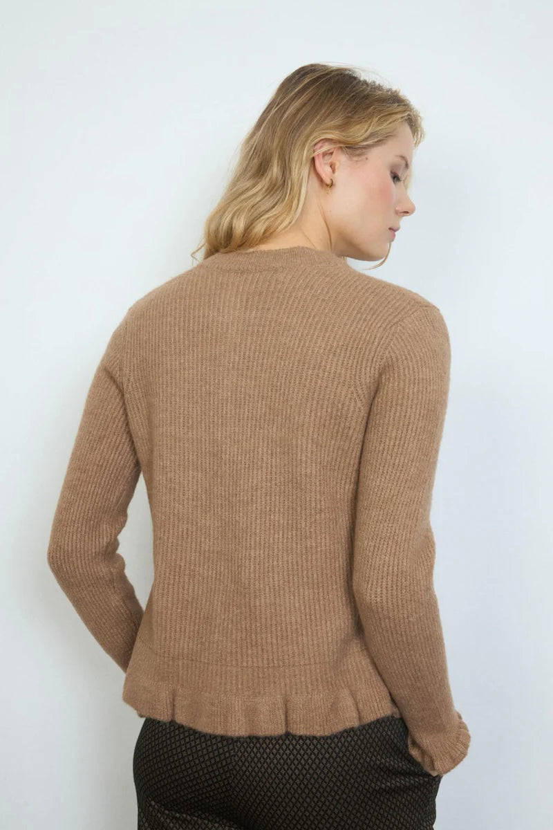 Romeral Frill Knit | Camel