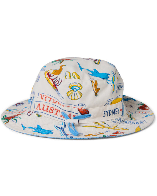 Aussie Road Trip Kids Beach Hat