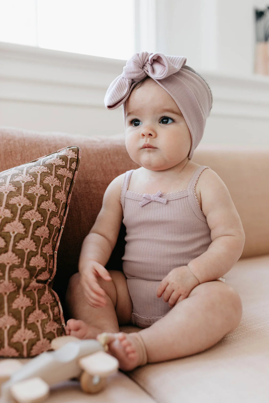 Organic Cotton Modal Elastane Headband | Blossom