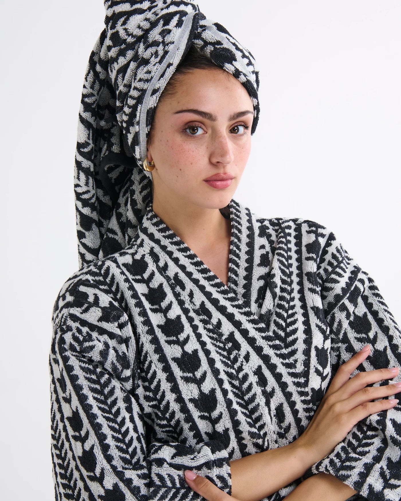 Terry Bath Towel | Flower Chain