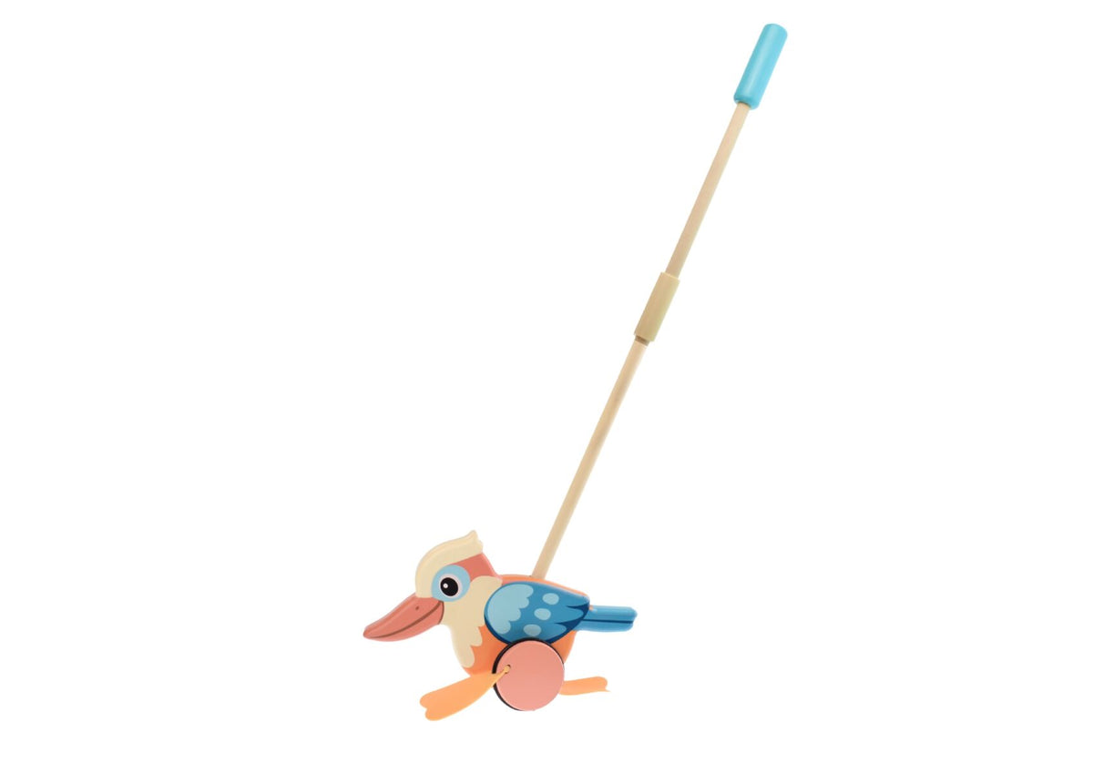 **RETURNS SOON** Push Along Kookaburra