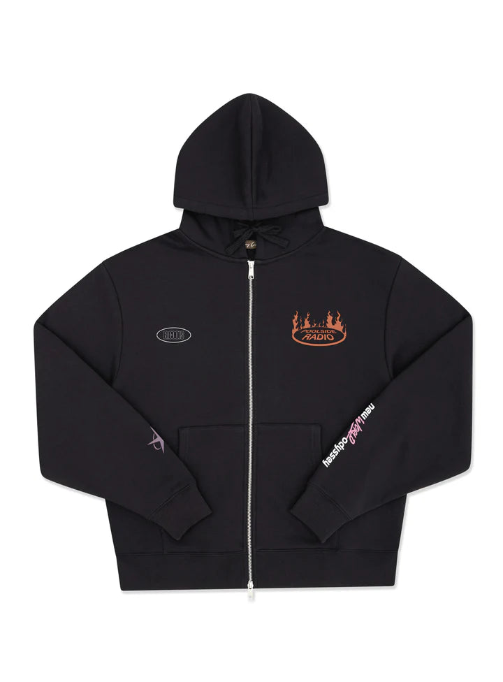 NWO Zip Hood Black