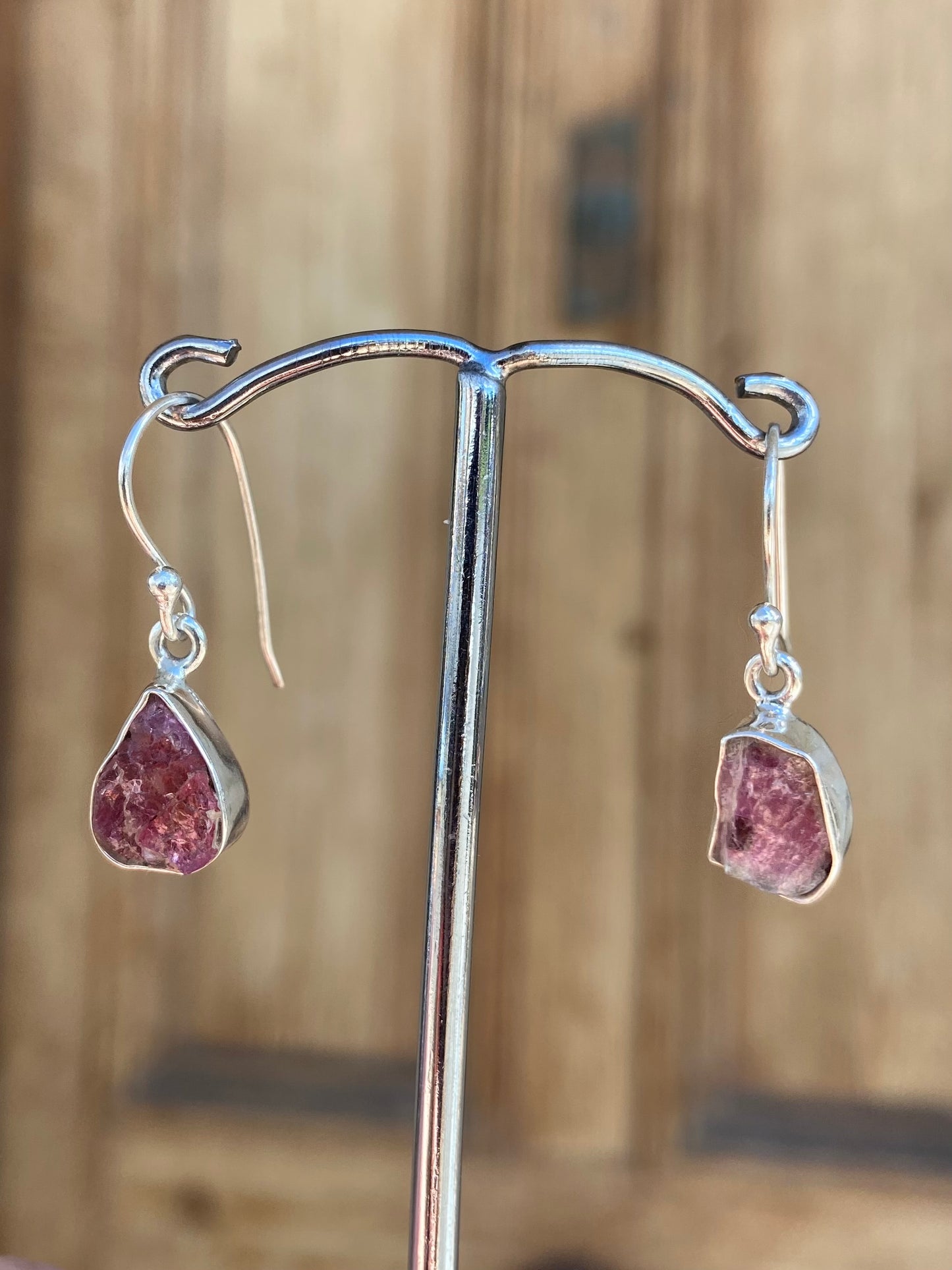 Tourmaline Pink Earring