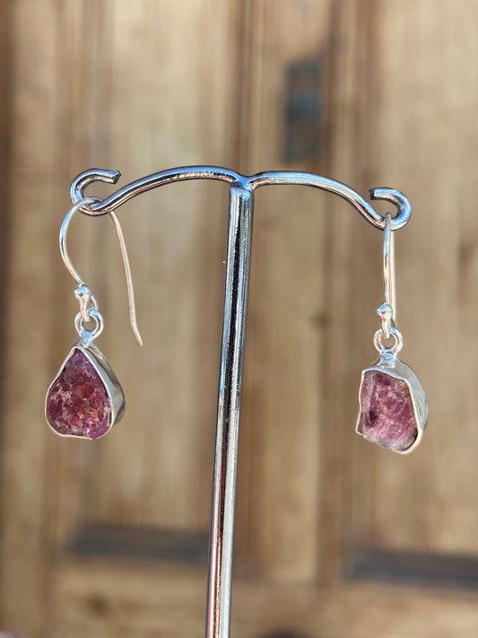 Tourmaline Pink Earring