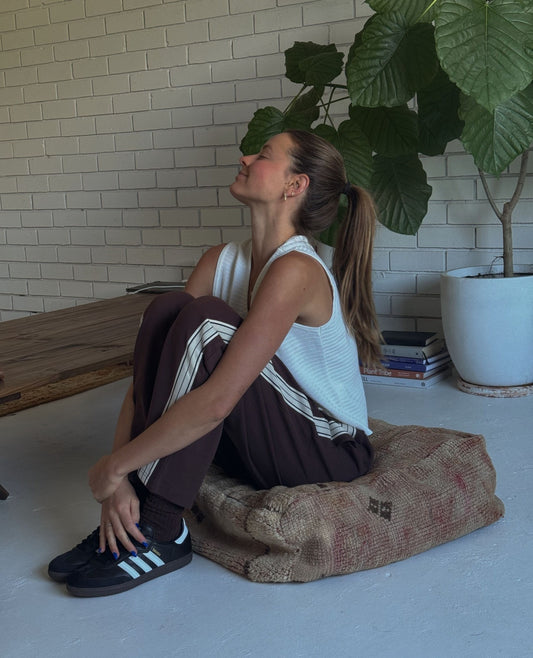 Panarea Track Pant | Brown