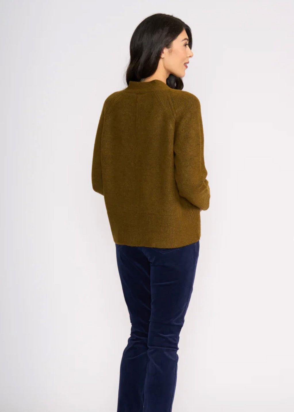 Plush Love Cardi | Olive