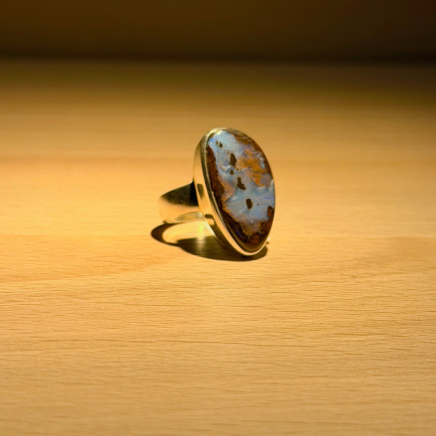 Boulder Opal Ring | Size 9