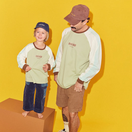 Rad Kid Spliced Long Sleeve Tee