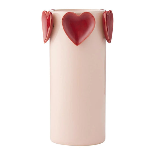 **COMING SOON** Amore Ceramic Vase | Pink/Red