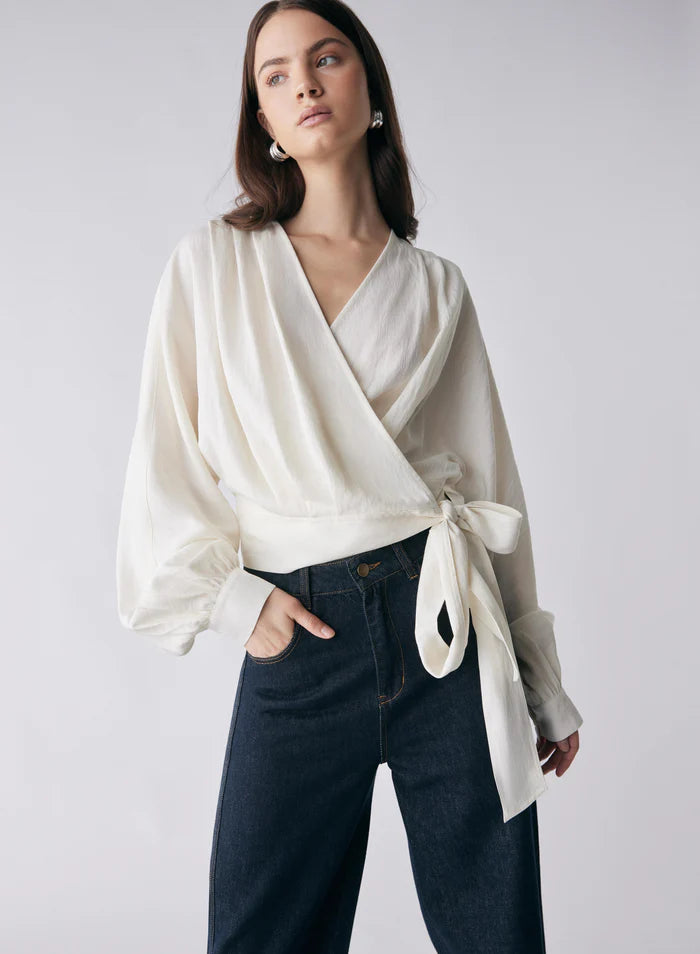 Hilton Tie Side Blouse