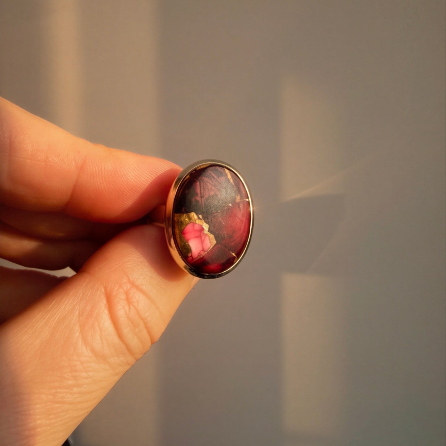Mohave Turquoise Sterling Silver Ring | Size 9