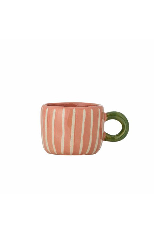 Nini Cup | Rose & White Stripe