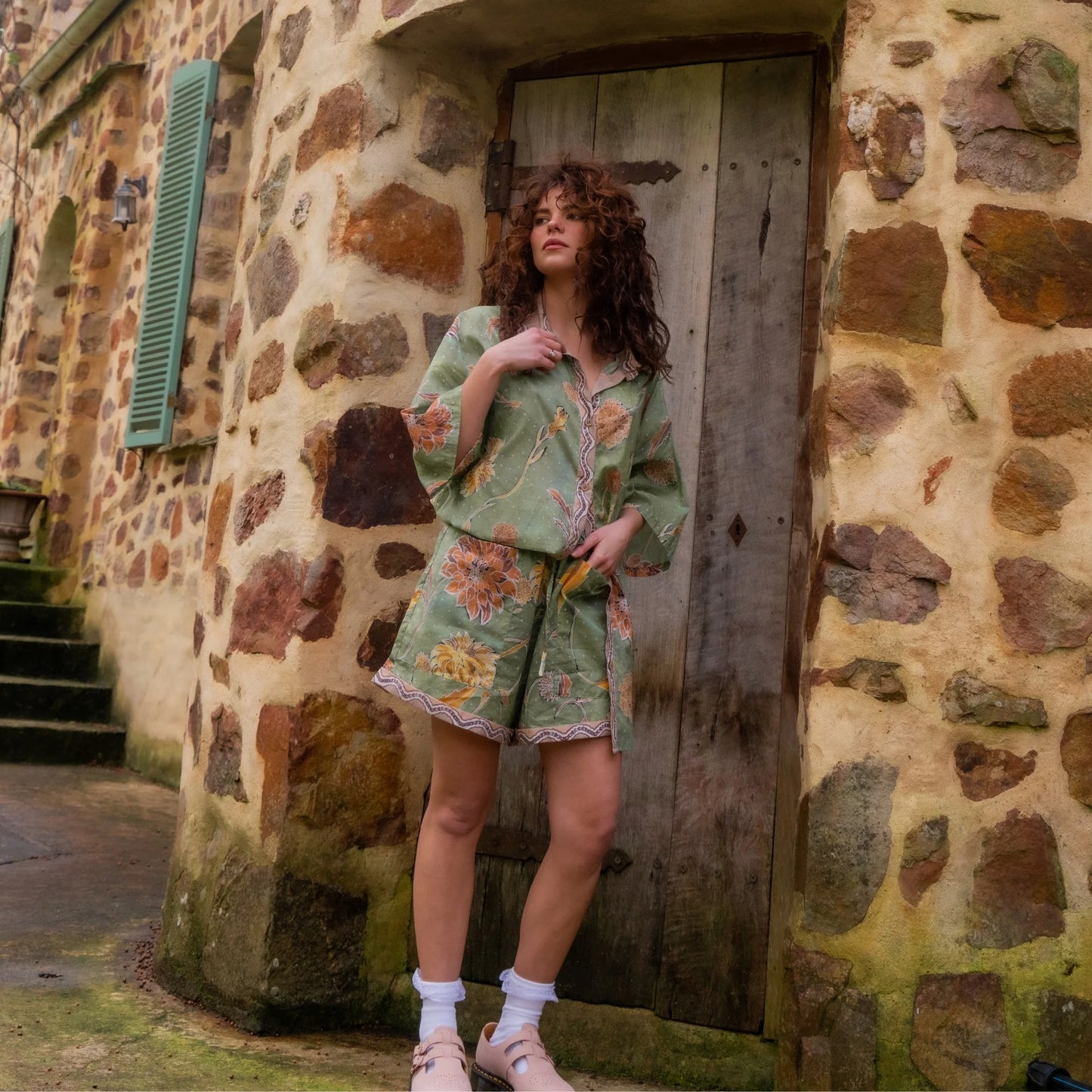 *COMING SOON* Dahlia Shirt | Moss