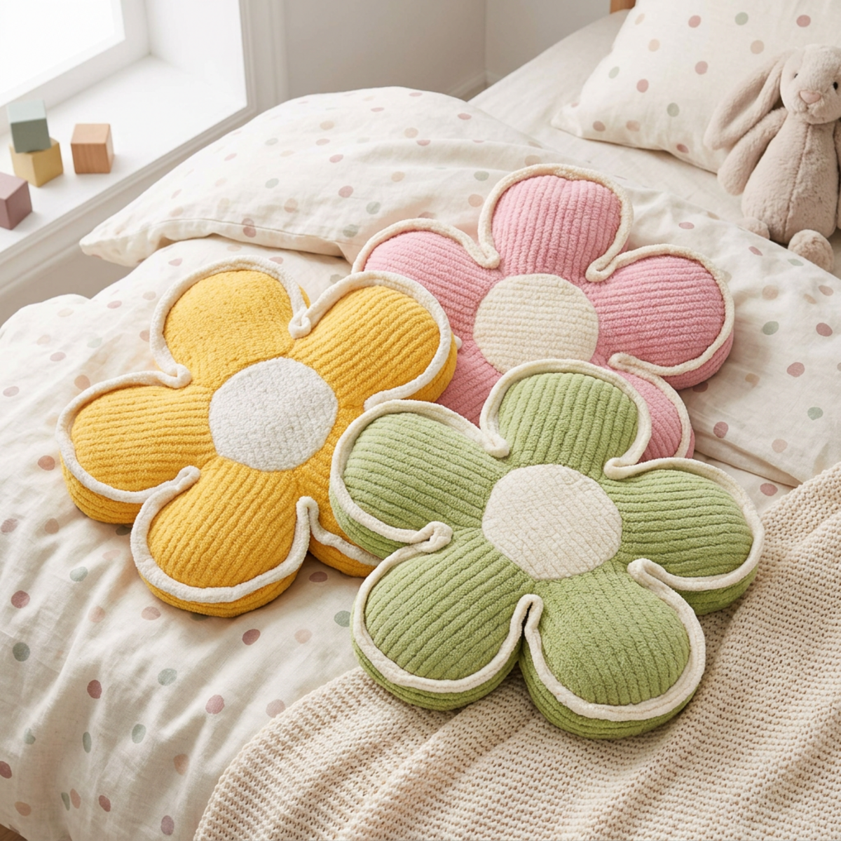 Flower Cushion | Pink