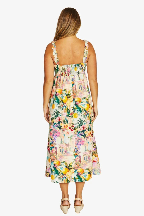 Amalfi Coast Wave Dress