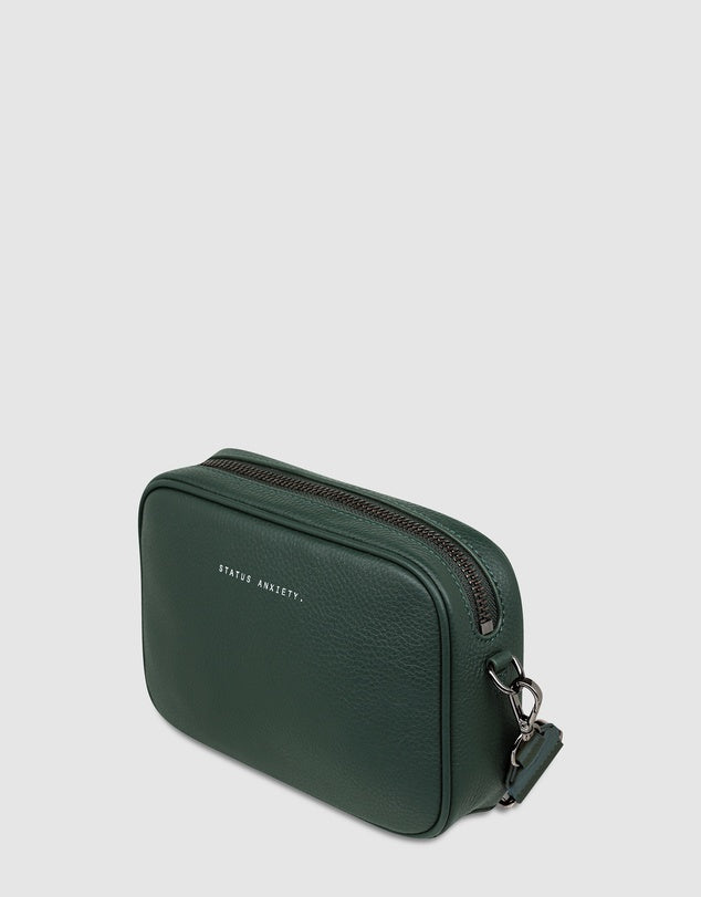 Plunder Bag | Green with Webbed Strap