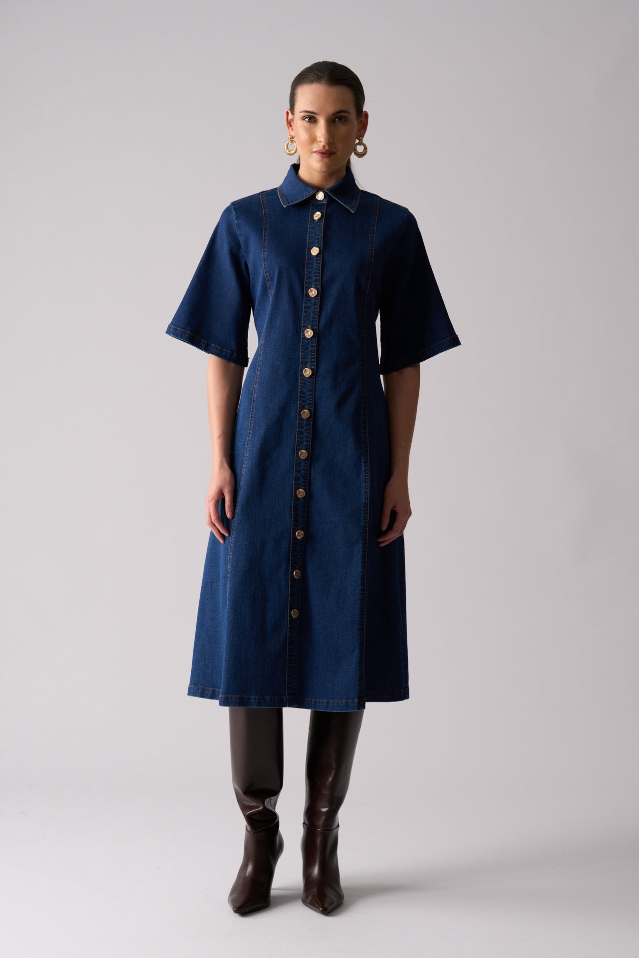 Rhythm and Blues Dress | Indigo