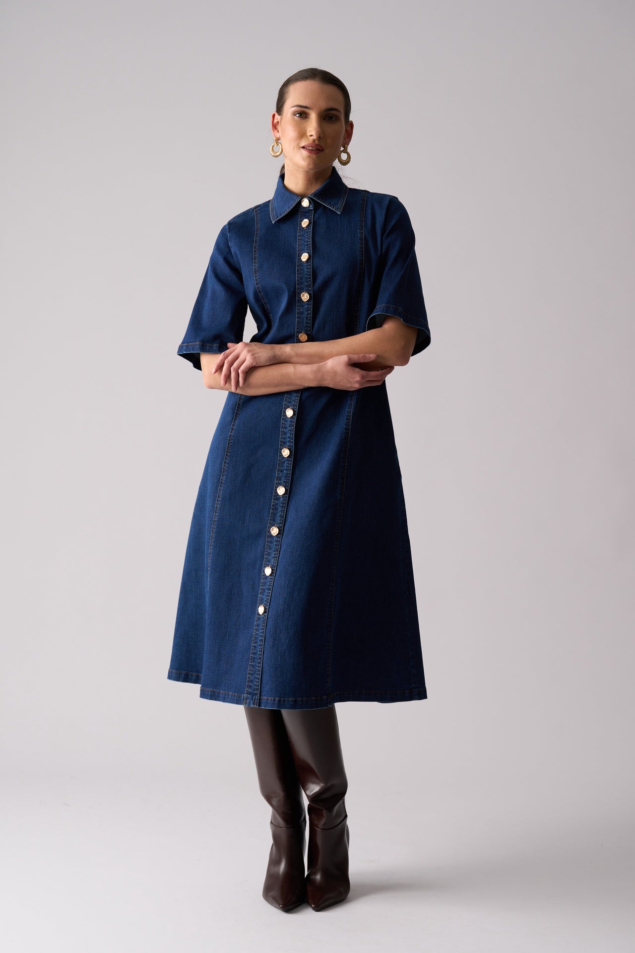 Rhythm and Blues Dress | Indigo