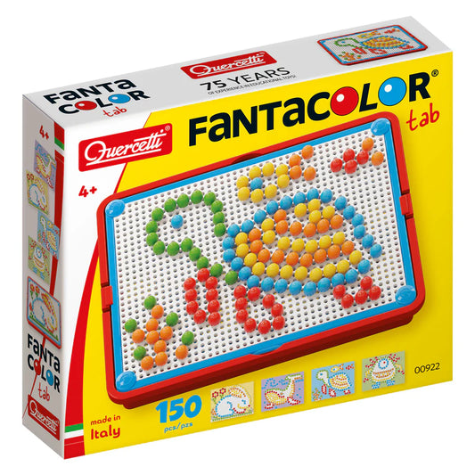 150pc Quercetti Plastic Fanta Color