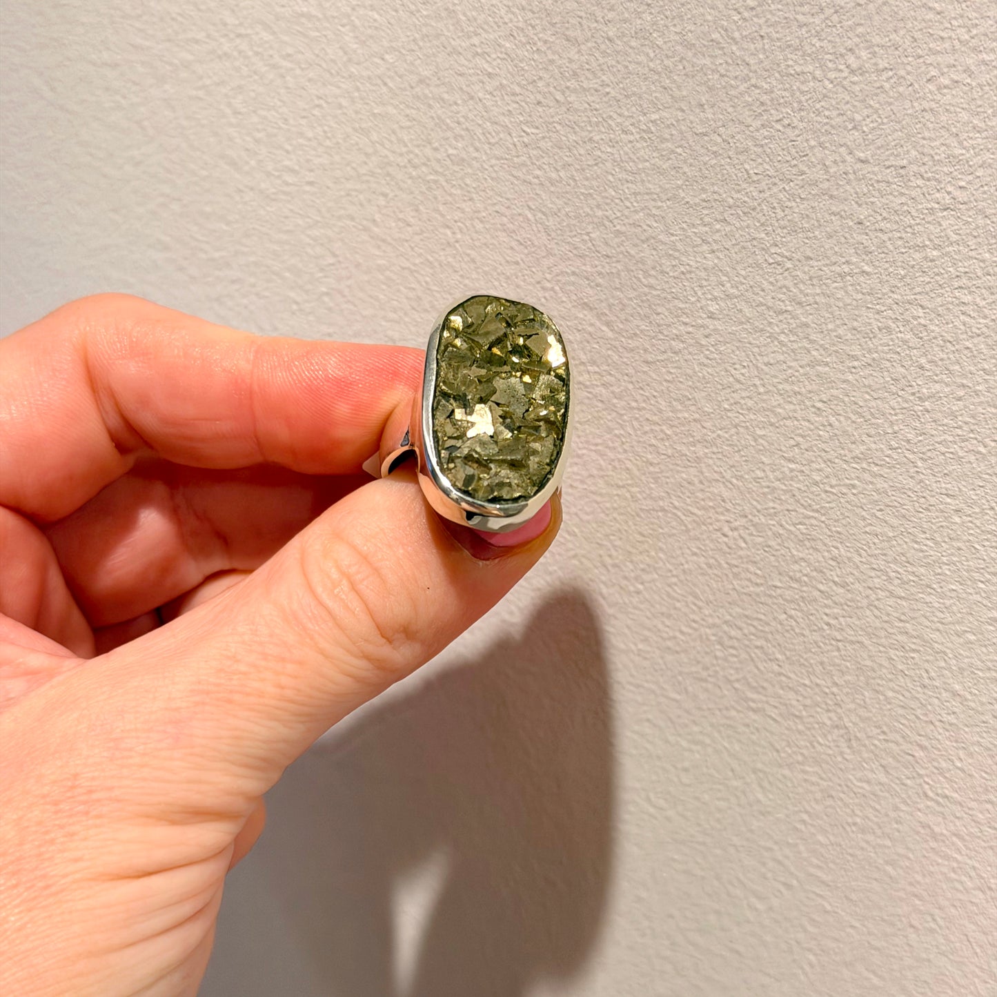 Pyrite Ring | Size 9