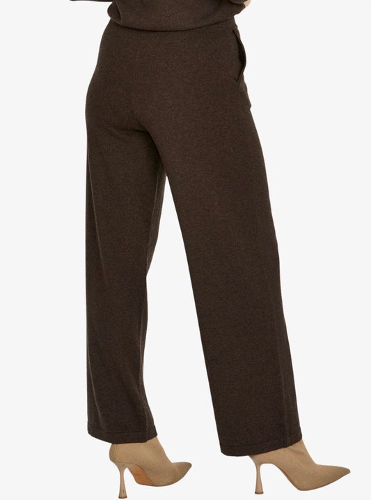 Seam Detail Pant | Dark Choc