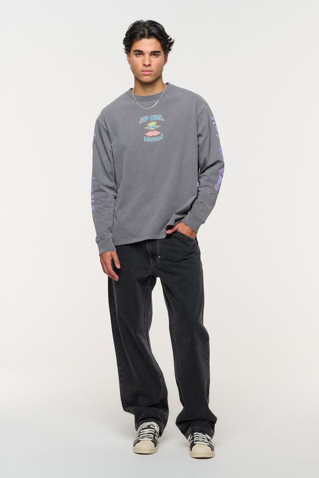 Abrand X Rip Curl Hot Locals Vintage Long Sleeve Tee