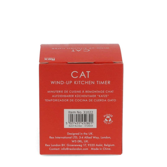 Cat Wind-up Kitchen Timer