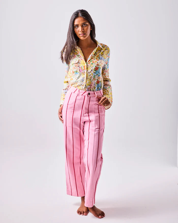 *LANDING SOON* Iced Vovo Stripe Denim Pants