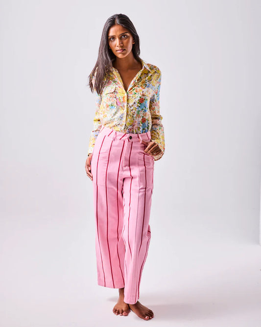 *LANDING SOON* Iced Vovo Stripe Denim Pants