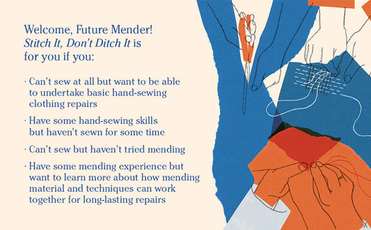 Stitch It, Don't Ditch It