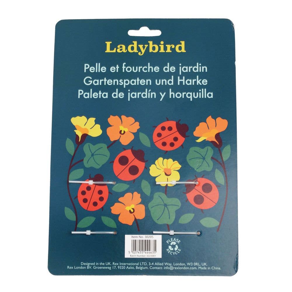 Rex London Ladybird - Garden Spade and Fork