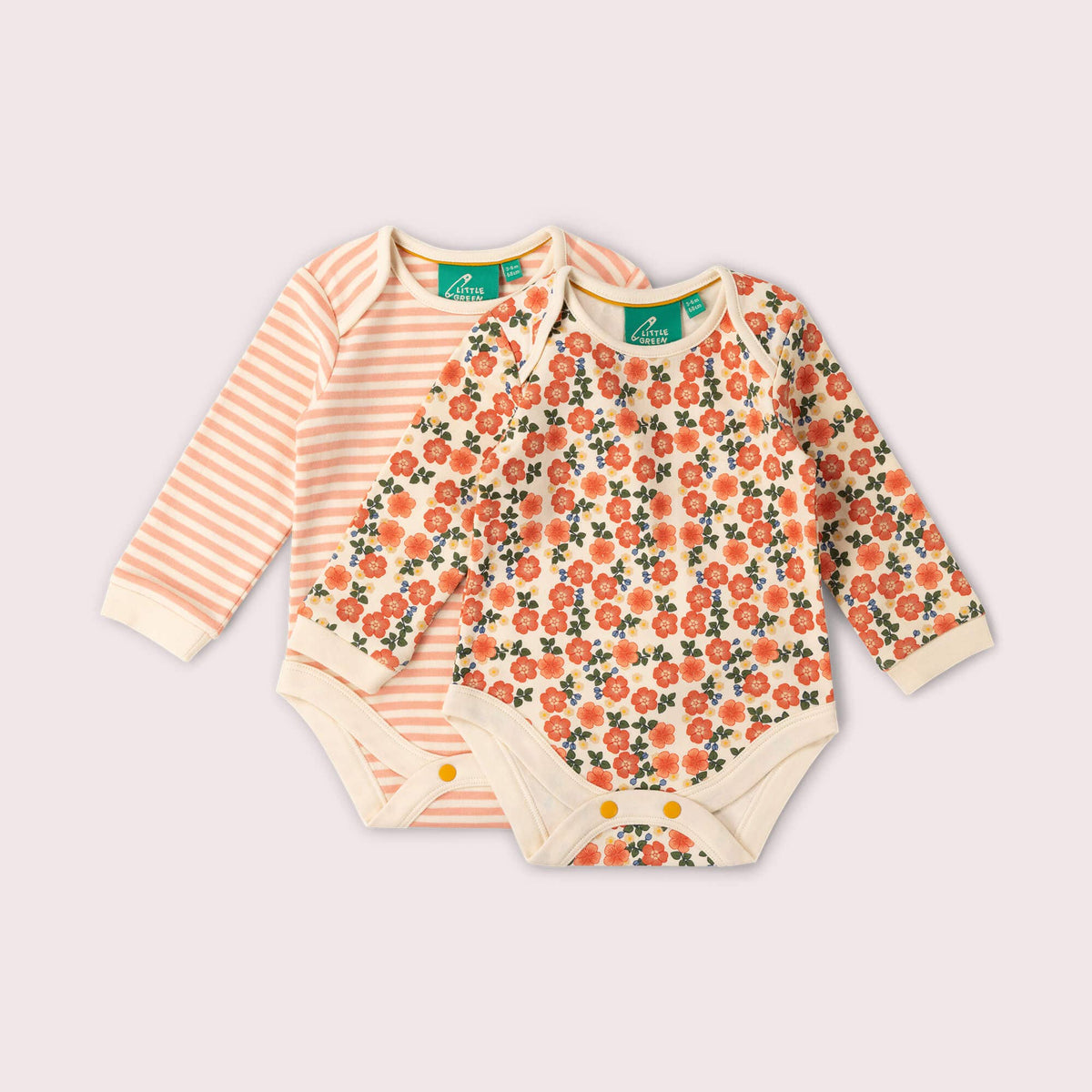 Petals Baby Bodysuit 2 Pack