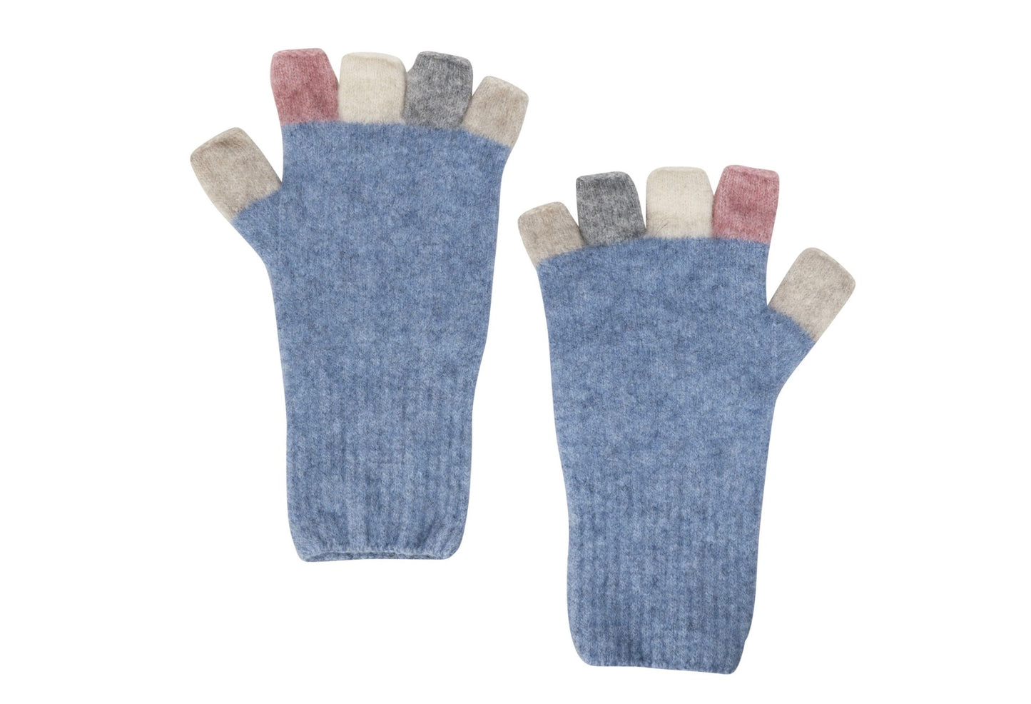 Native World Fingerless Coloured Merino Possum Gloves