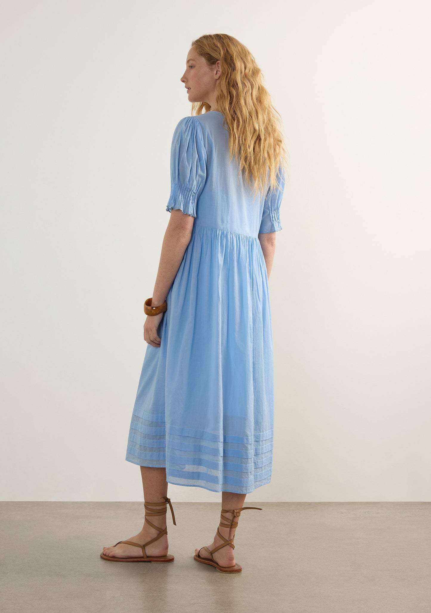 Ryder Midi Dress | Dusty Blue