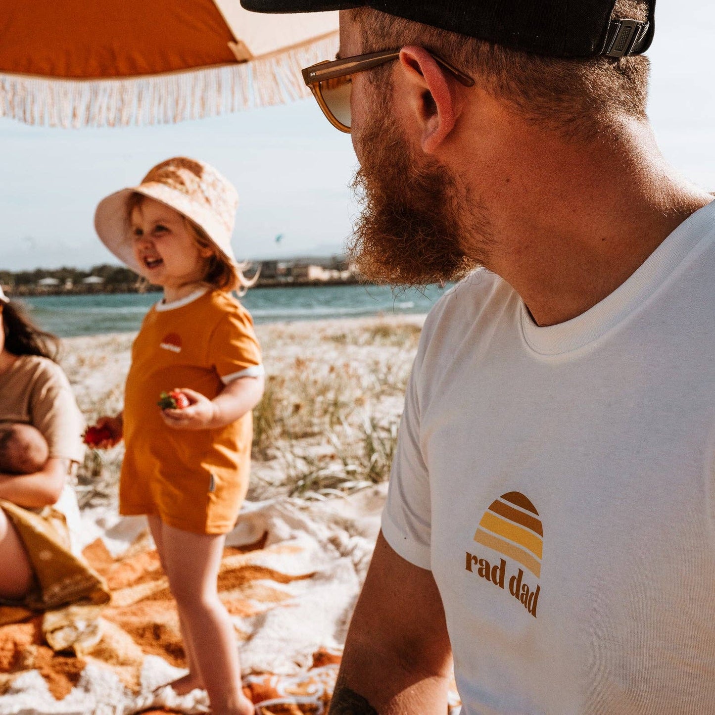 Rad Dad Classic Tee Organic Cotton | Natural