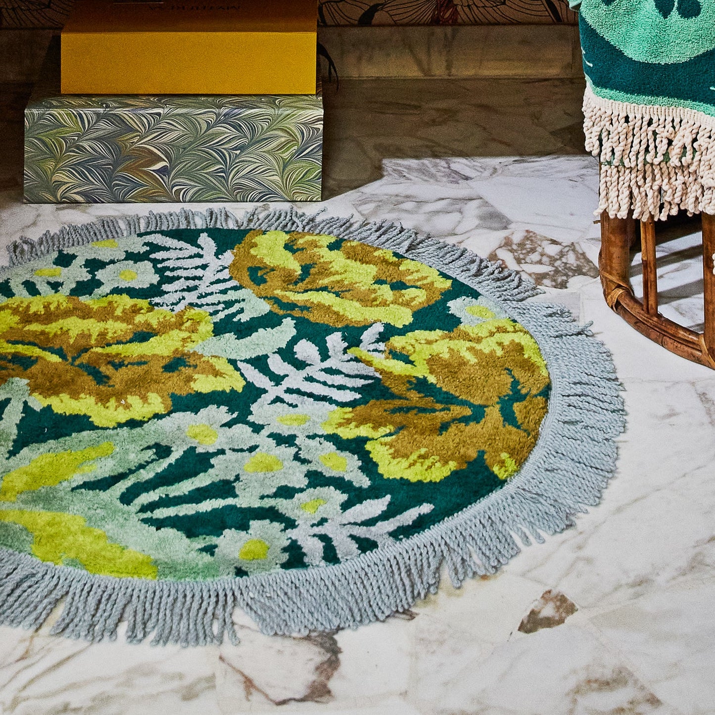 Margot Round Bath Mat