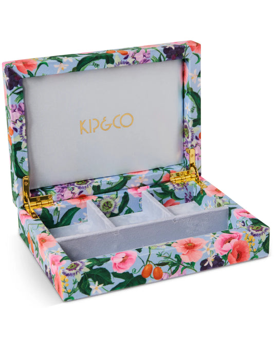 Velvet Jewellery Box Small | Spring in the Air