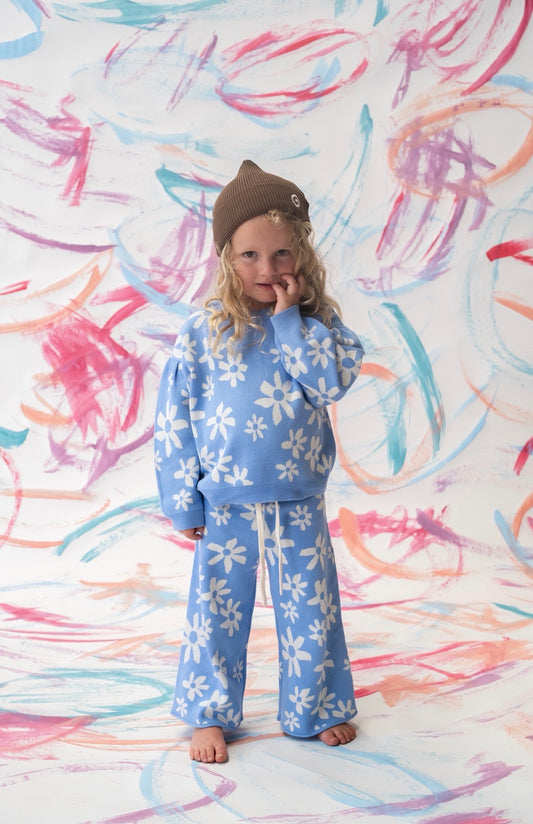 Organic Wild Flower Knit Pant