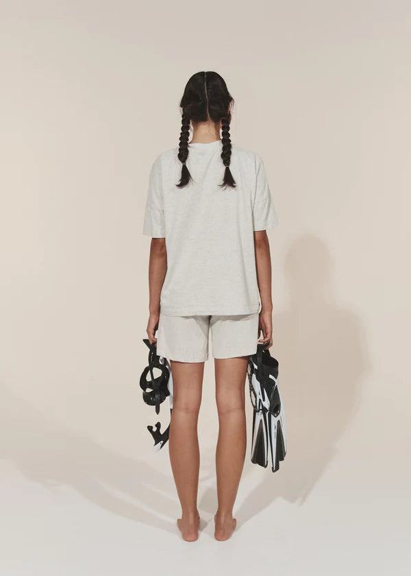Exercise Your Mind T-shirt | Grey Marle