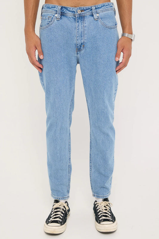 A2 Slim Simon Jean | Bleached Vintage Indigo