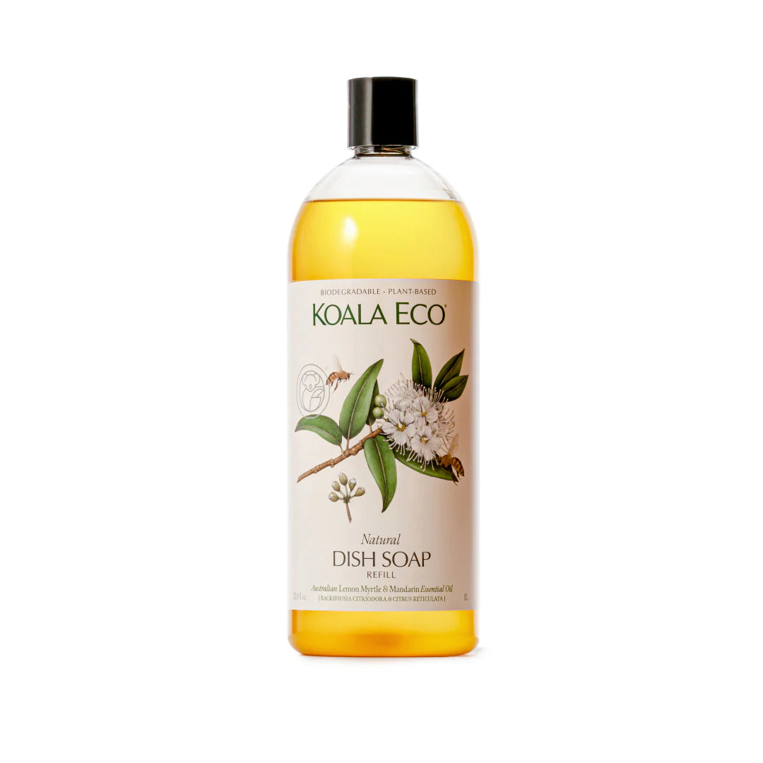 Dish Soap Refill 1L | Lemon Myrtle, Mandarin Essential Oil