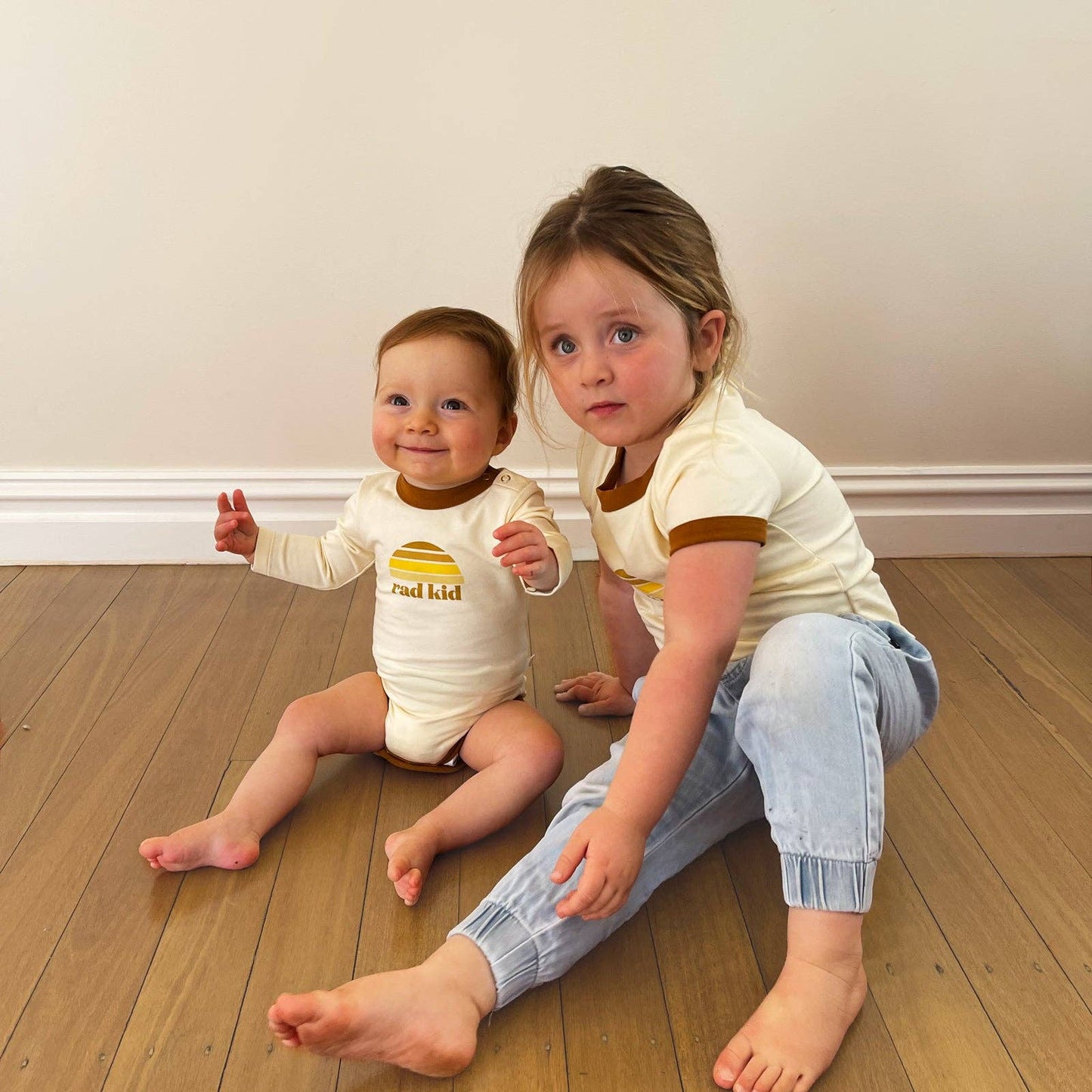 Rad Kid Classic Long Sleeve Organic Cotton Onesie