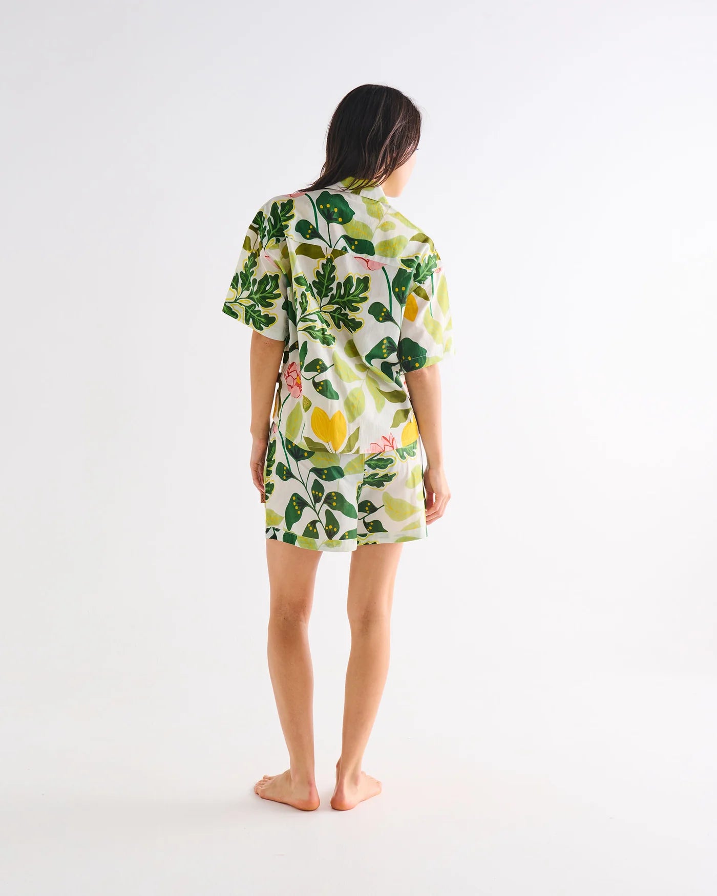 Short Sleeve Shirt and Short Pyjama Set | Wander