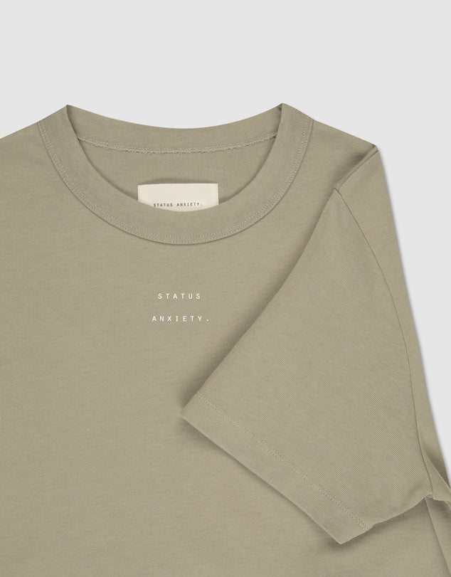 **COMING SOON** Status Anxiety Feels Right Tee | Washed Sage